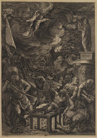 TvB G 0610
<br/>
Marteldood van Laurentius
<br/>
<em>Cort, Cornelis (1533-1578)</em>